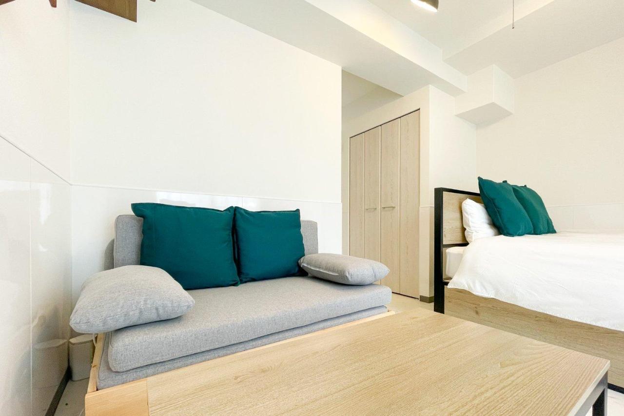 Blue Shimanouchi Apartman Oszaka Szoba fotó